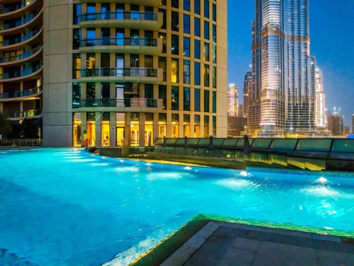 First Class 3Br With Full Burj Khalifa And Fountain View Дубай Экстерьер фото