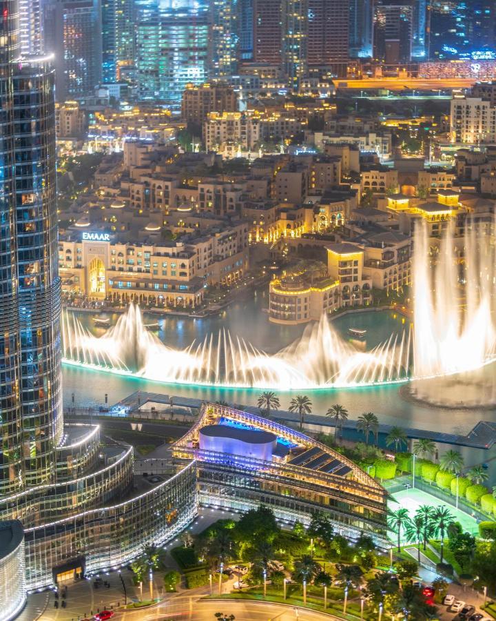 First Class 3Br With Full Burj Khalifa And Fountain View Дубай Экстерьер фото