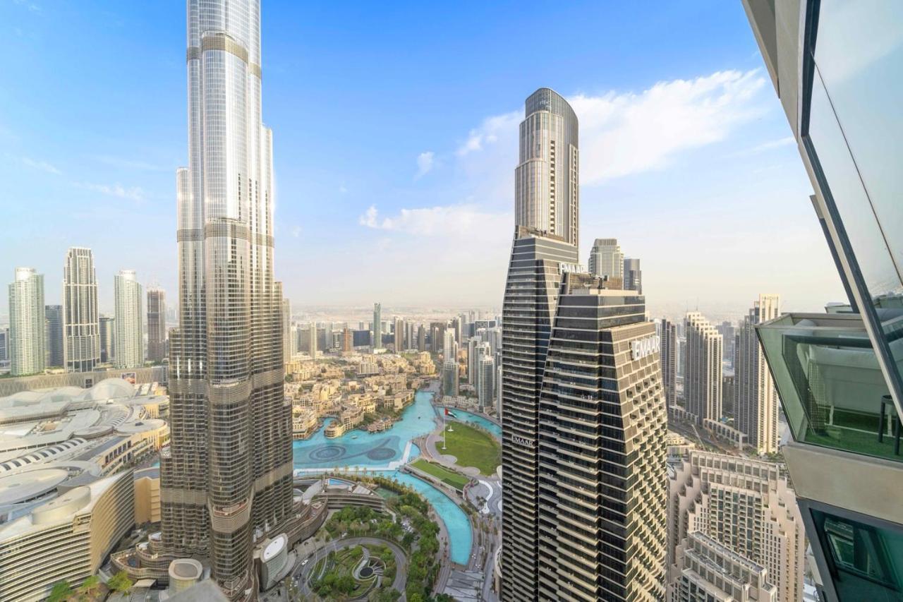 First Class 3Br With Full Burj Khalifa And Fountain View Дубай Экстерьер фото